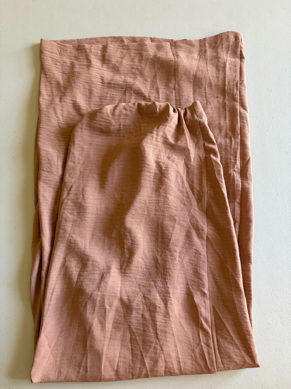 Zara Wide Leg Pants in Dusty Rose